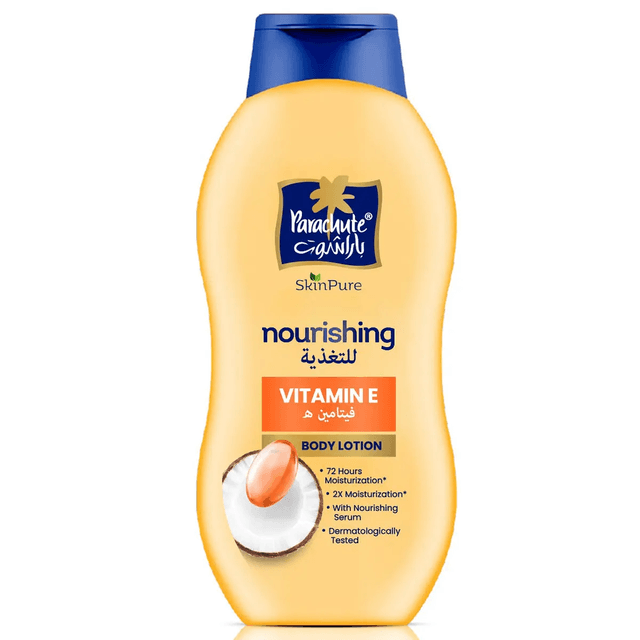 PARACHUTE BODY LOTION SKINPURE VITAMIN E 400ML