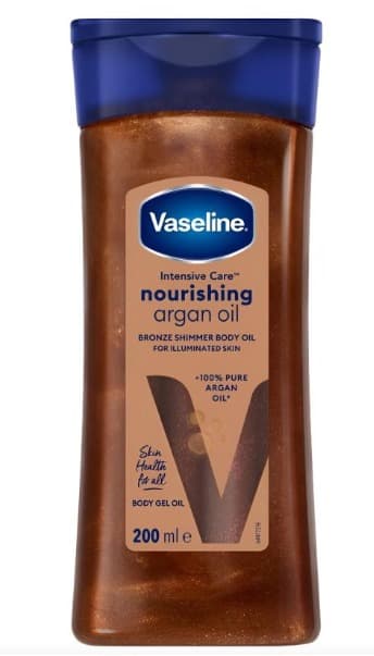 VASELINE BODY GEL OIL NOURISHING ARGAN OIL 200ML