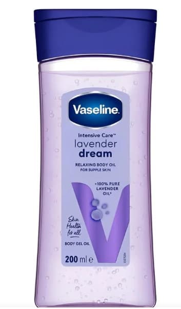 VASELINE BODY GEL OIL LAVENDER DREAM 200ML