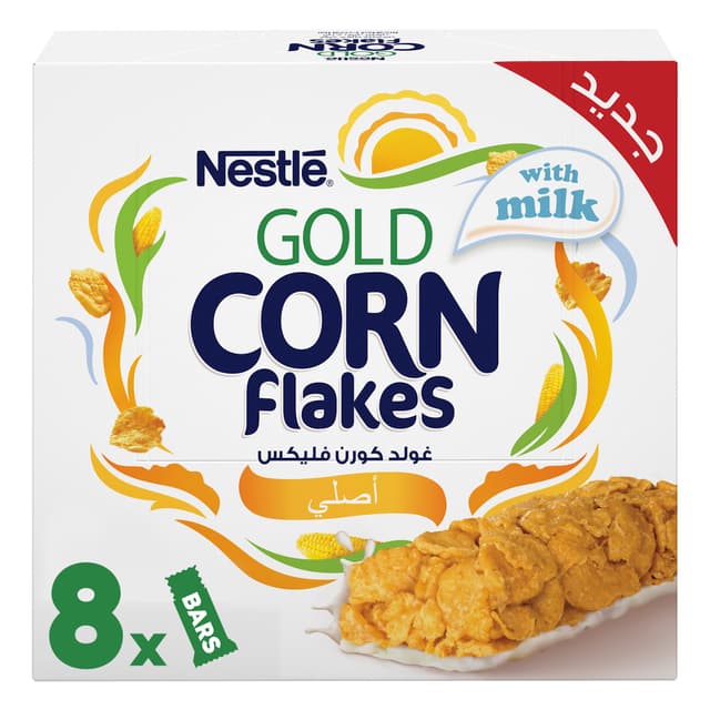 NESTLE GOLD CORNFLAKES CEREAL BAR 20GX8