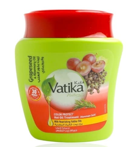 VATIKA HAIR CREAM GRAPESEED & ROSEMARY OIL COLOR PROTECT 500G
