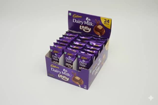 Cadbury Dairy Milk Lolly 24 X 8 g