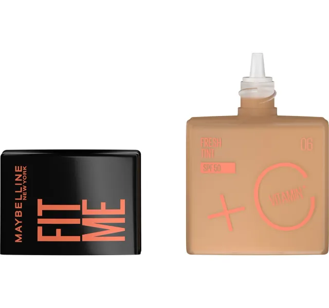 Maybelline New York Fit Me Foundation Fresh Tint Vitamin C 06 1 Pc