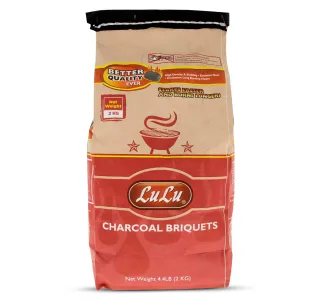 LuLu Barbecue Charcoal Briquets 2 kg