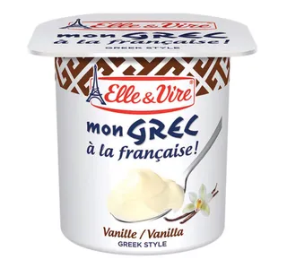 Elle & Vire Greek Fruit Yogurt Vanilla 125 g