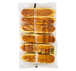 Bueno Soft Hotdog Potato Rolls 6 Pcs