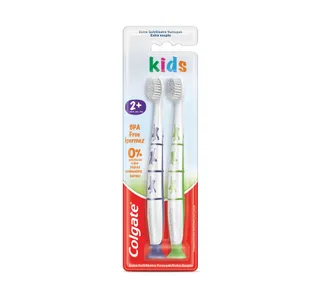 Colgate Bps Free Extra Soft For 2 Years Kids Toothbrush Assorted Colour 2