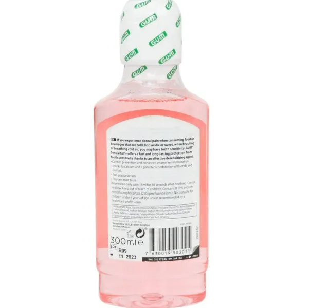 Gum Sensivital Mouth Rinse 300 Ml