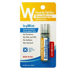 Pearlie White Breath Spray Icy Mint 85 Ml