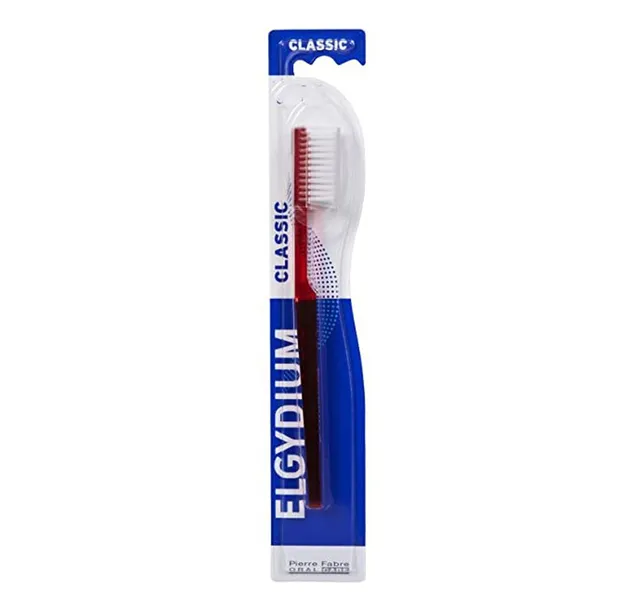Pierre Fabre Elgydium Classic Toothbrush Hard Assorted Colours 1 Pc