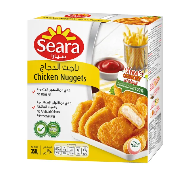 سيارا ناجتس الدجاج 350 جم