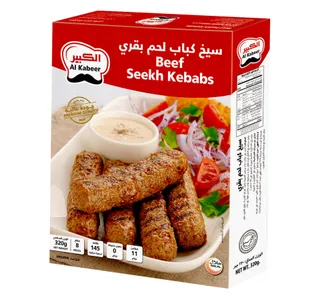 Al Kabeer Beef Seekh Kebabs