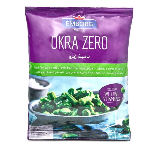 Emborg Frozen Okra Zero 400 G