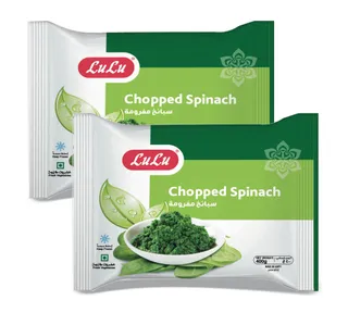 Lulu Frozen Chopped Spinach 2 400 G