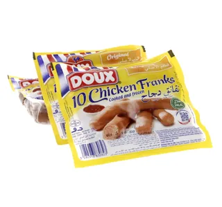 Doux Chicken Franks Regular 3 400 G