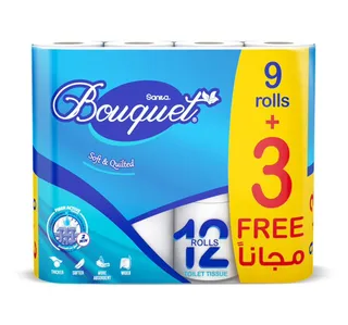 سانيتا بوكيه مناديل حمام 12 رول