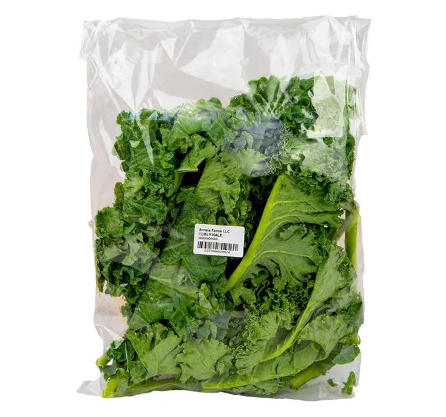 Green Curly Kale Leaves 200 g
