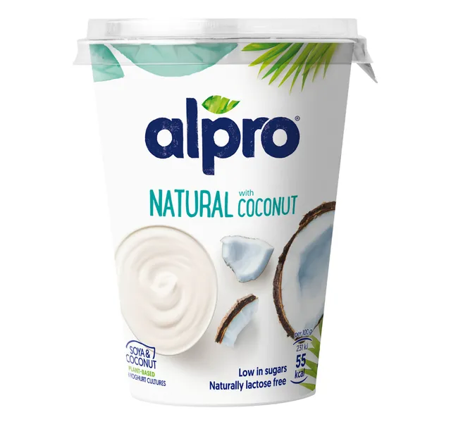 Alpro Plain With Coconut Yogurt 500 G