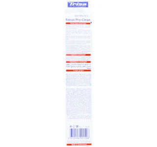 Trisa Toothbrush Focus Pro Clean Hard Assorted Colours 1 pc