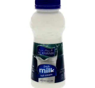 Al Rawabi Full Fat Fresh Milk 250 ml