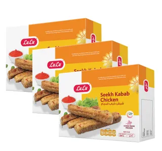 Lulu Chicken Seekh Kebab 3 320 G
