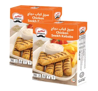 Al Kabeer Chicken Seekh Kebab 2 320 G