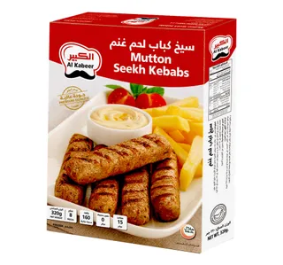 Al Kabeer Mutton Seekh Kebabs