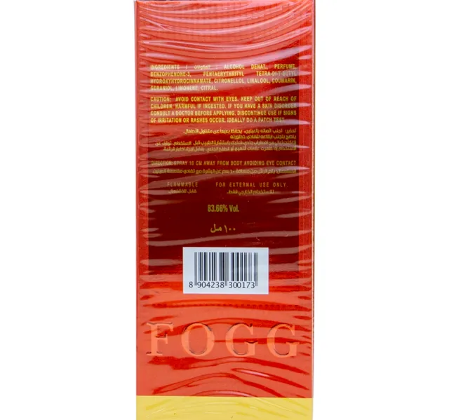Fogg Intense Oriental Edp For Men 100 Ml