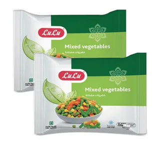 Lulu Frozen Mixed Vegetables Value Pack 2 400 G