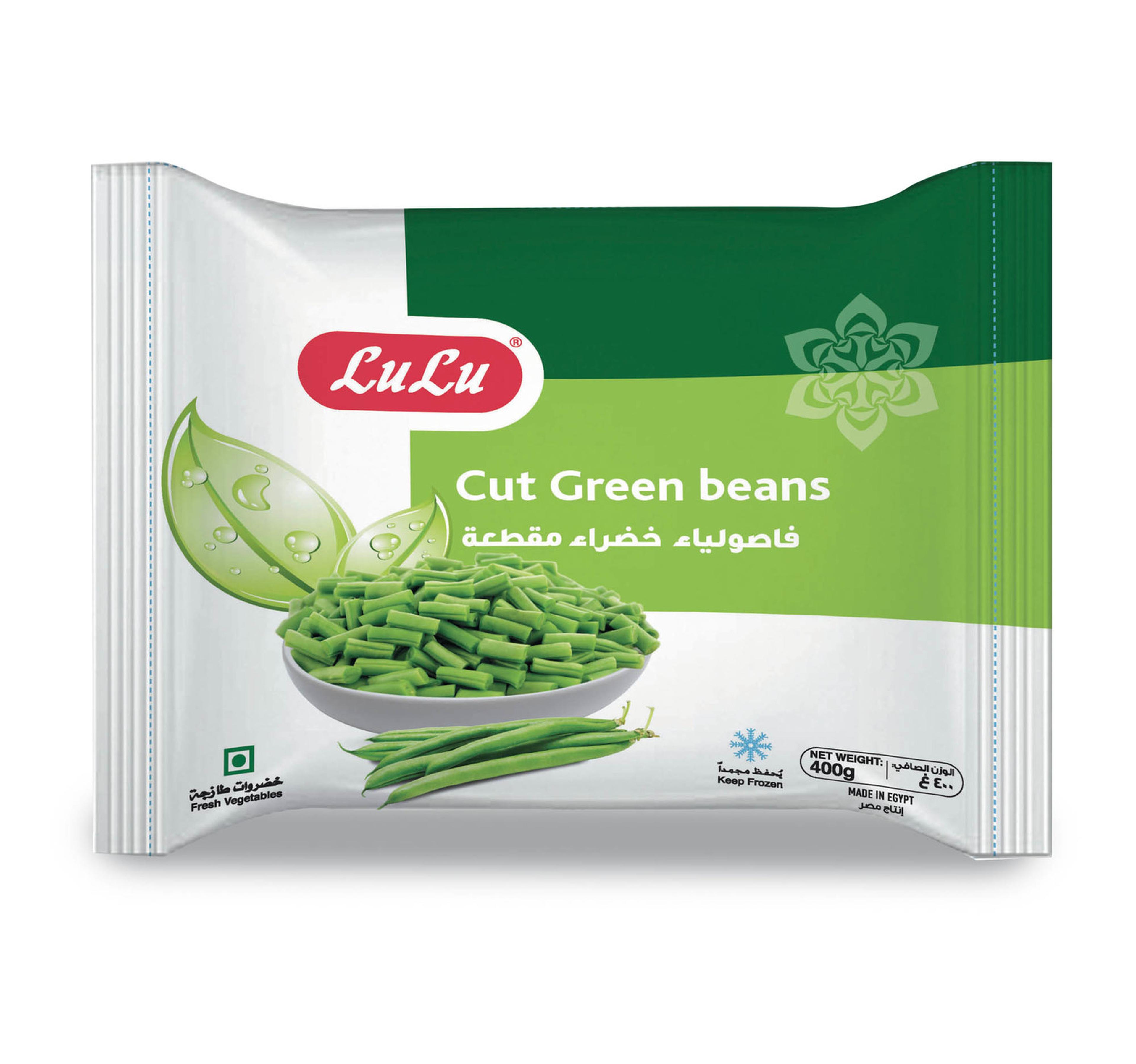 Lulu Frozen Cut Green Beans 400 G