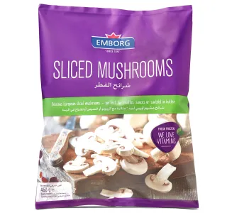 Emborg Sliced Mushrooms 450 G