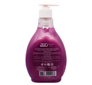 Zen Hand Wash Antibacterial Moisturizing Lavender 500 Ml