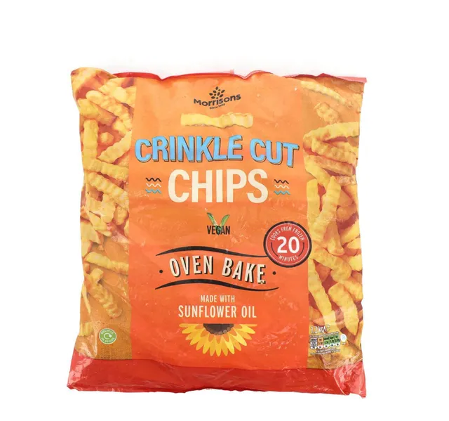 Morrisons Crinkle Cut Chips 1.2 kg