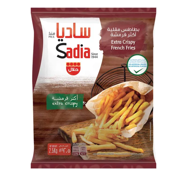 Sadia Extra Crispy French Fries 25 Kg