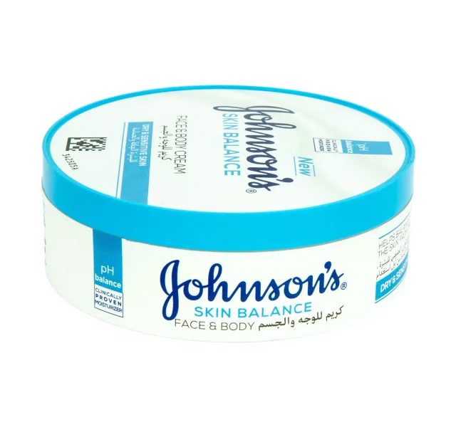 Johnson S Skin Balance Face Body Cream Dry Sensitive Skin 200 Ml