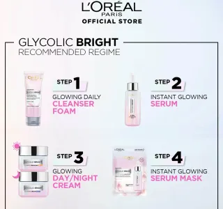 Loreal Paris Glycolic Bright Glowing Night Cream 50 Ml