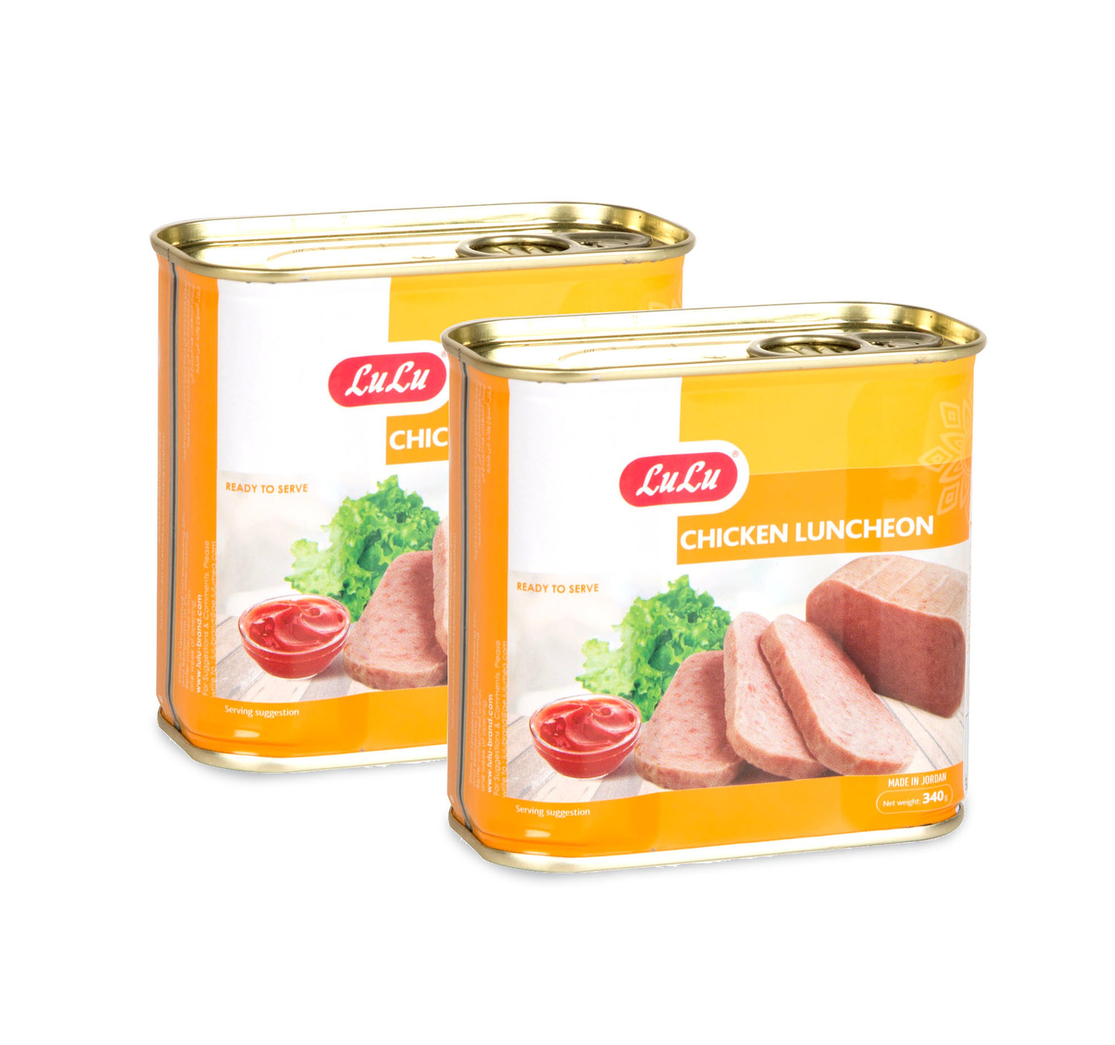 Lulu Chicken Luncheon Meat 2 340 G