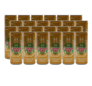 Canada Dry Cream Soda Can 250 ml