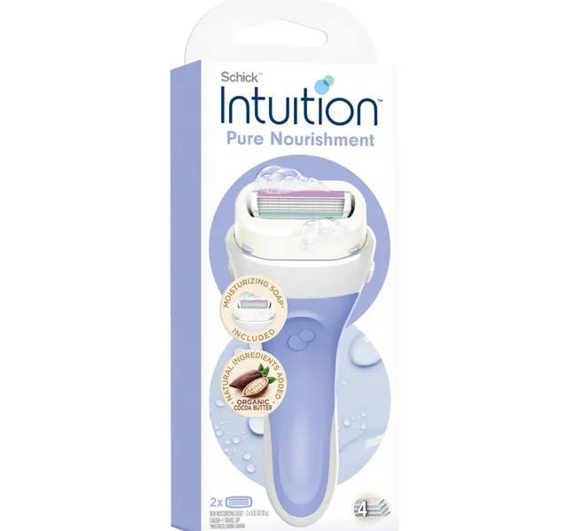 Schick Intuition Pure Nourishment 1 Razor 2 Refill