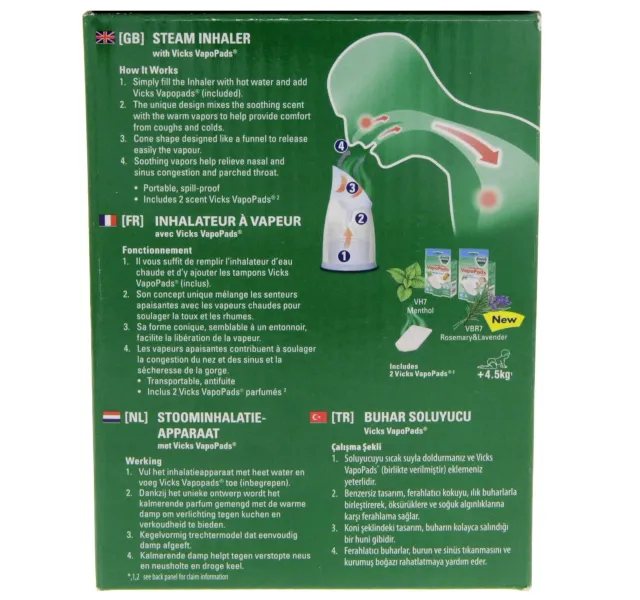 Vicks Steam Inhaler 1 Pc