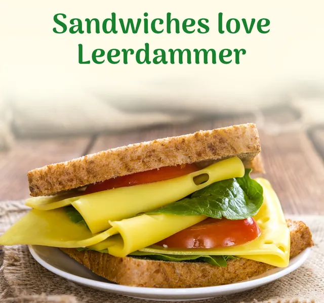 Leerdammer Original Cheese Slices 8 Slices 160 G
