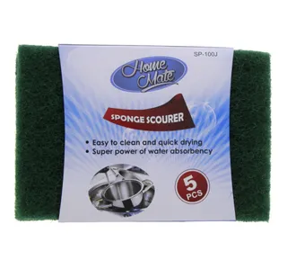 Home Mate Sponge Scourer 5 Pcs