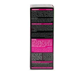 Cosmo Hair Color Shampoo Natural Black 180 Ml