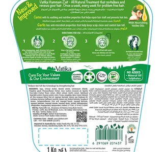 Vatika Naturals Hammam Zaith Hot Oil Treatment For Hair Fall Control 500 G