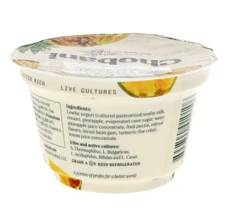 Chobani Pineapple Greek Yogurt 150 G