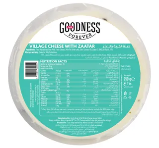Goodness Forever Village Cheese With Zaatar 250 g