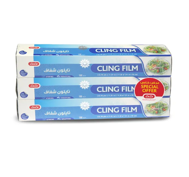Lulu Cling Film Size 31m 30cm 100sqft 3 Pcs