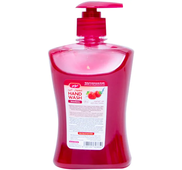 Lulu Antibacterial Handwash Strawberry 500 Ml