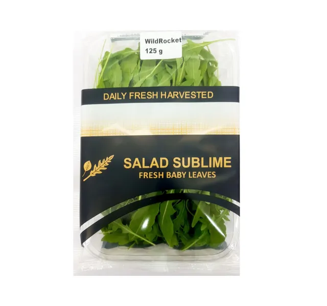 Lettuce Wild Rocket Leaves Flow Pack 125 g