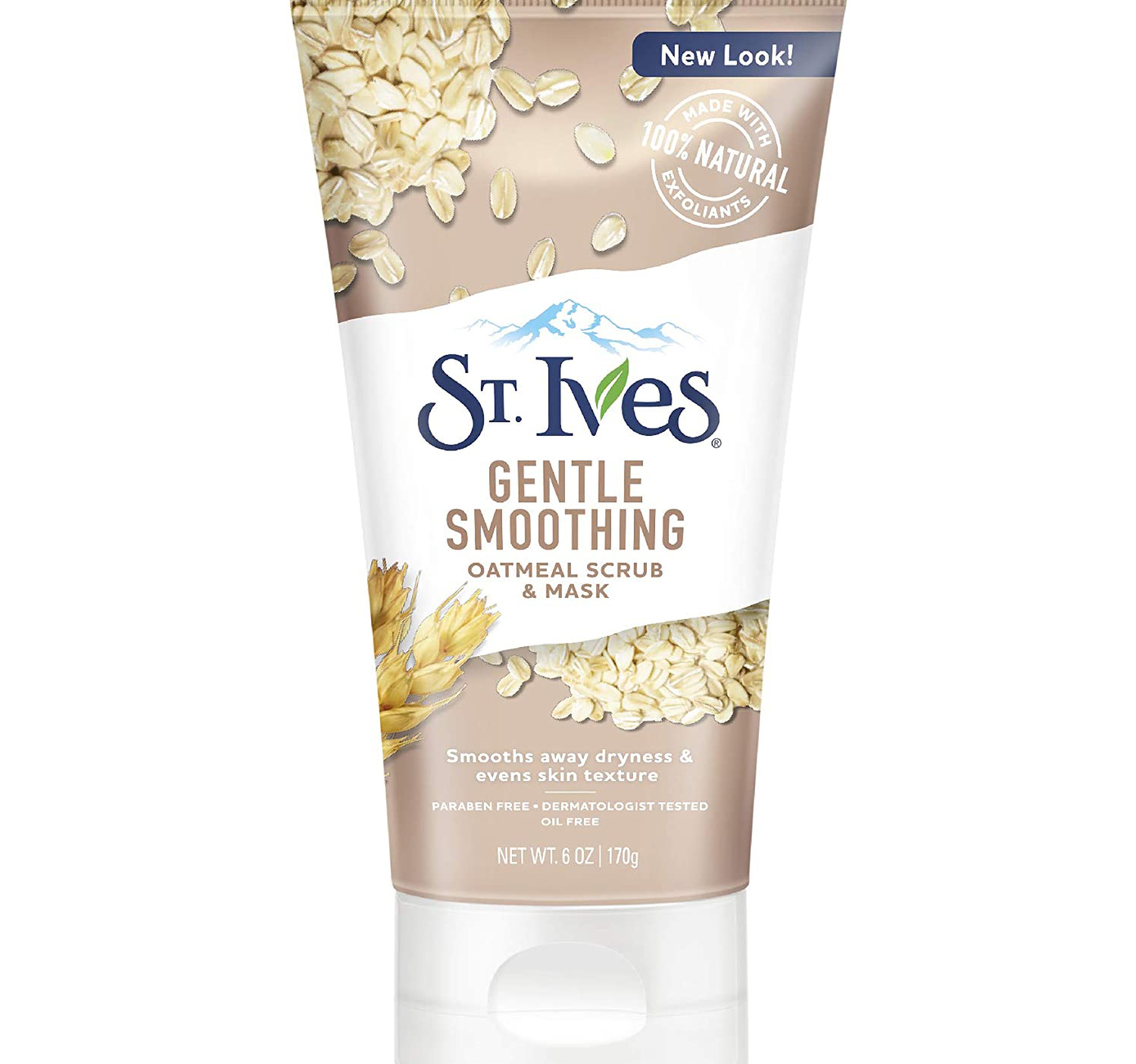 St. Ives Nourished And Smooth Oatmeal Face Scrub And Mask 170 g
